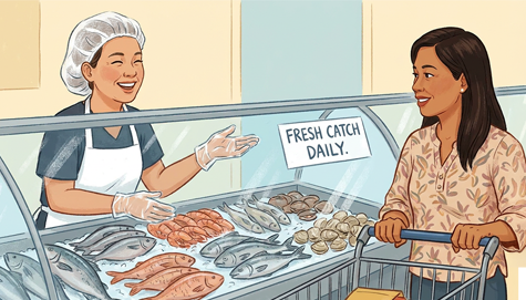 Seafood – Delivering Customer Service_TitleImage